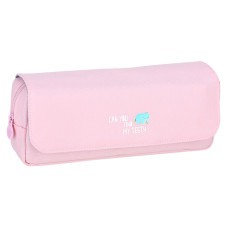 Пенал Deli EZ86602 2отд. 220х45х90мм текстиль
