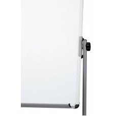 Флипчарт Deli E7893 магнитно-маркерная лак 60x90см на роликах белый