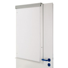 Флипчарт Hebel Maul 6374895 70x100см серебристый настенный с лотоком для аксессуаров