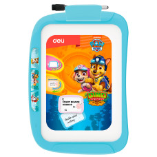 Доска магнитно-маркерная Deli EH50003 Paw Patrol лак белый 20.5x28.6см пластик рама